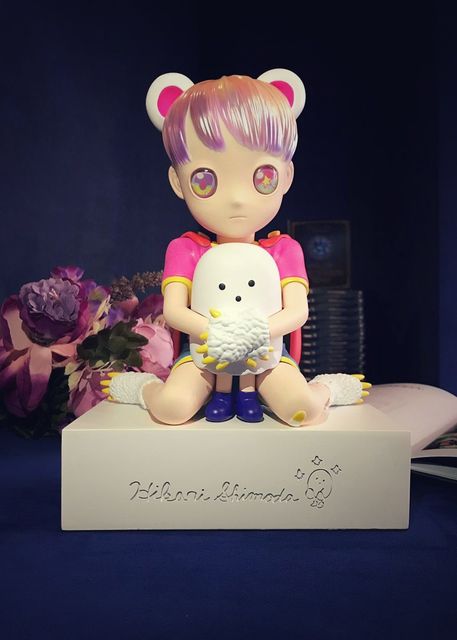 Hikari Shimoda クマ耳フィギュア 下田光 下田光Hikari Shimoda 一套4件– iART